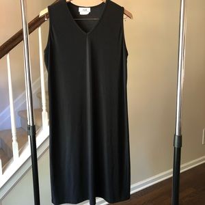 AGB Byer California Black Sheath Dress Sz L